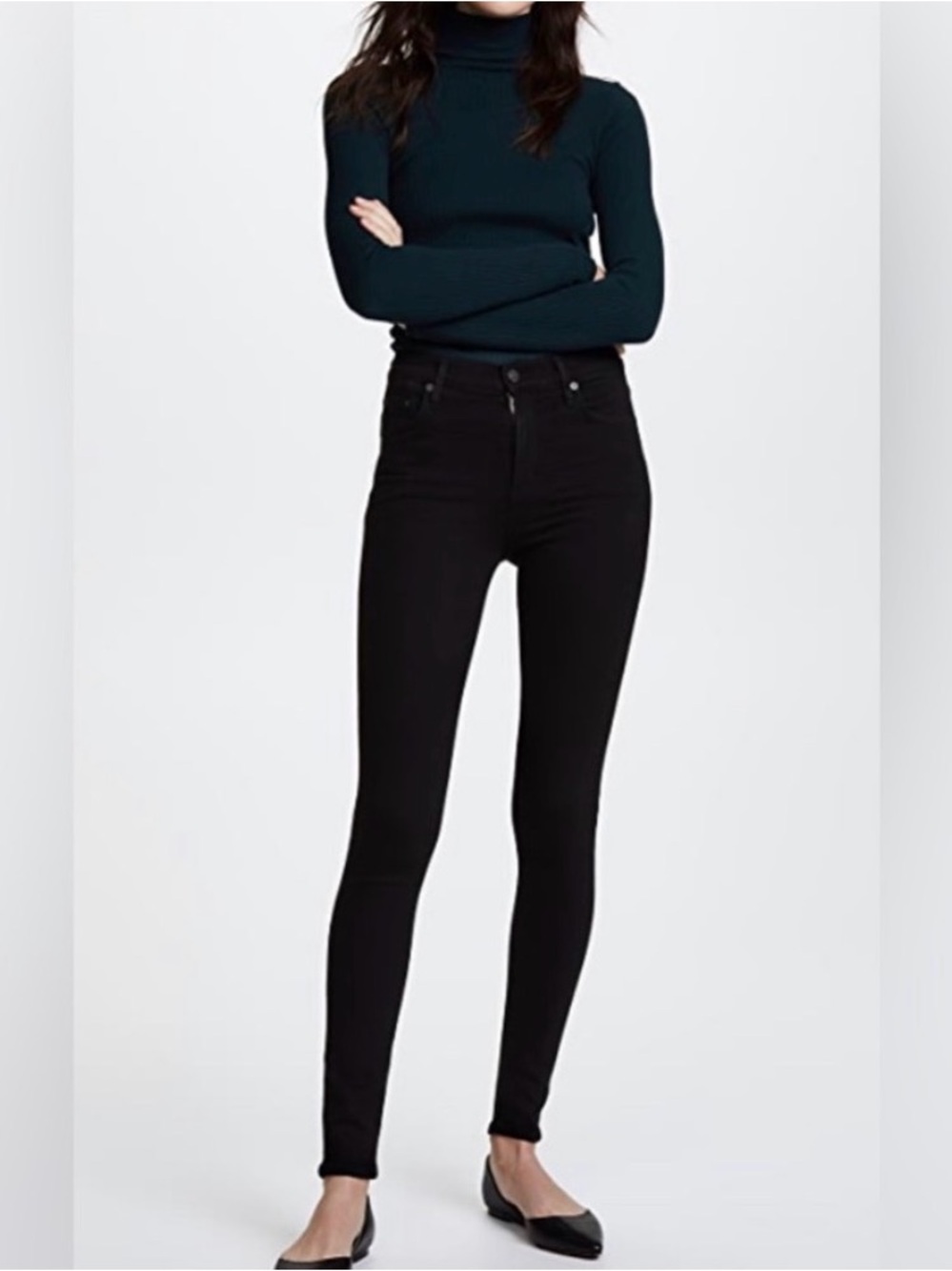 COH Black Skinny Jeans- legging like feel